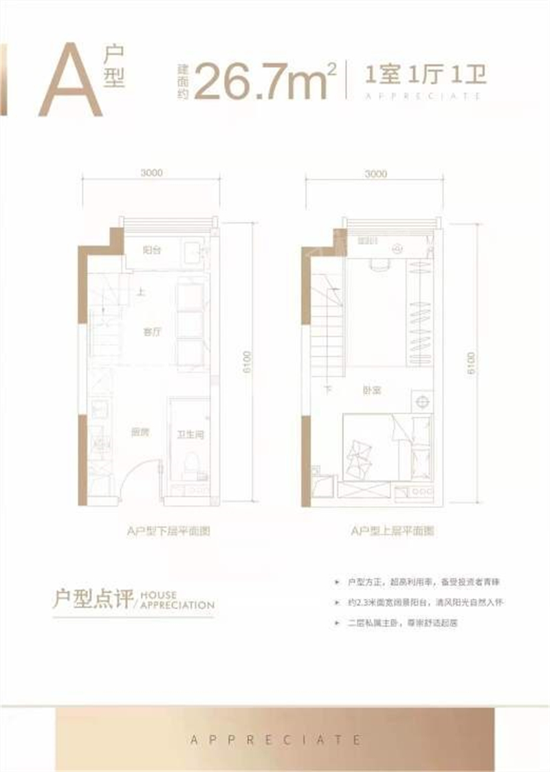 怡安星河世纪  2 6 平米